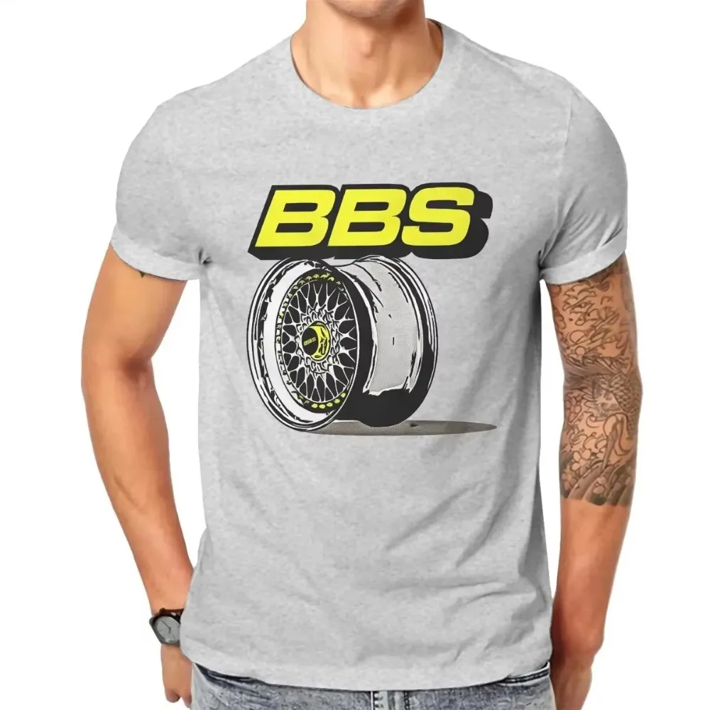 2025 Latest Bbs Racing T-shirt Men's Printed Cotton T-shirt Crewneck Short Sleeve Clothes Creative Summer T-shirt Top T-shirt 5