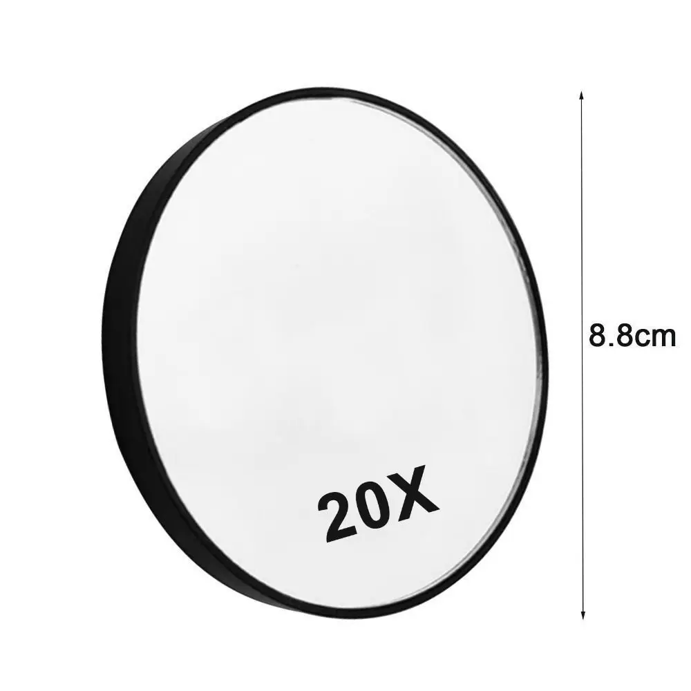 Makeup Mirror Round 10/20/30x Magnifying Mirror With Two Suction Cups Remove Acne pores Cosmetics Tool