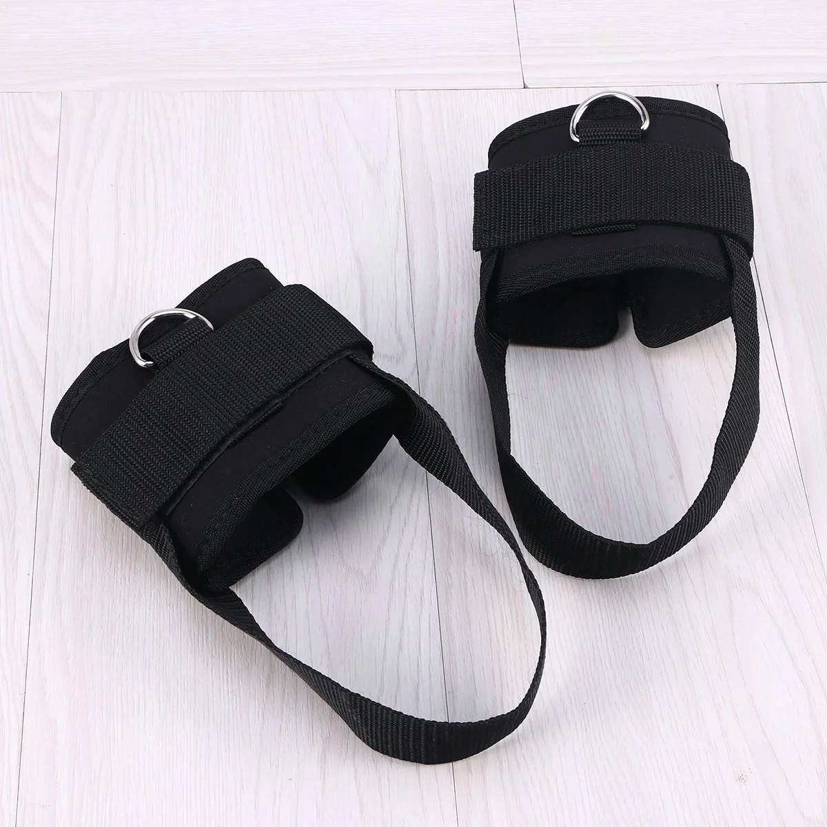 

Ankle Support Sport Ankle Strap Padded D-ring Ankle Cuffs Ankle Protectier for Gym Workouts Leg Weights Exercises