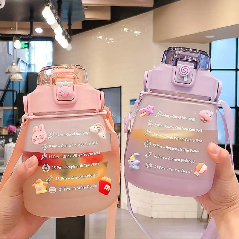 Large Cup Water Capacity High Temperature Value Girl 2022 New Summer Children's Kettle Gift |