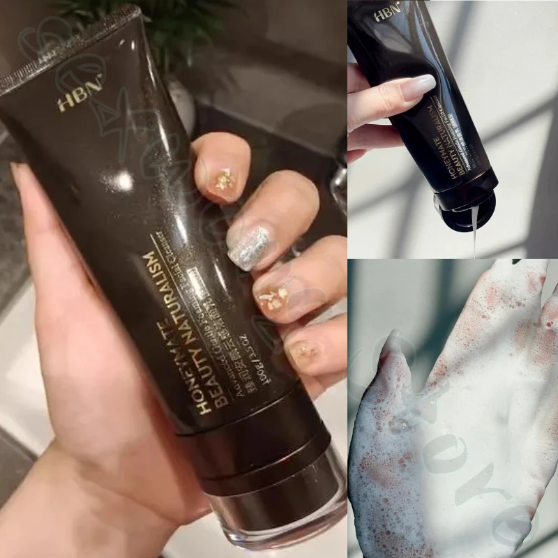 100ML HBN Amino Acid Deep Cleanses The Skin, Shrinks Pores, Controls Oil, and Is Gentle and Non-irritating for Sensitive Skin 2