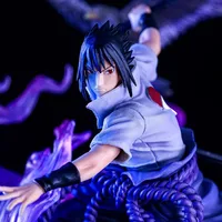 ⁦مجسم شخصية "أوتشيها ساسكي" من أنمي ناروتو (الإصدار الأول بإنتاج بانداي) | First Edition Naruto "Uchiha Sasuke" Anime Figure⁩ - الصورة ⁦2⁩