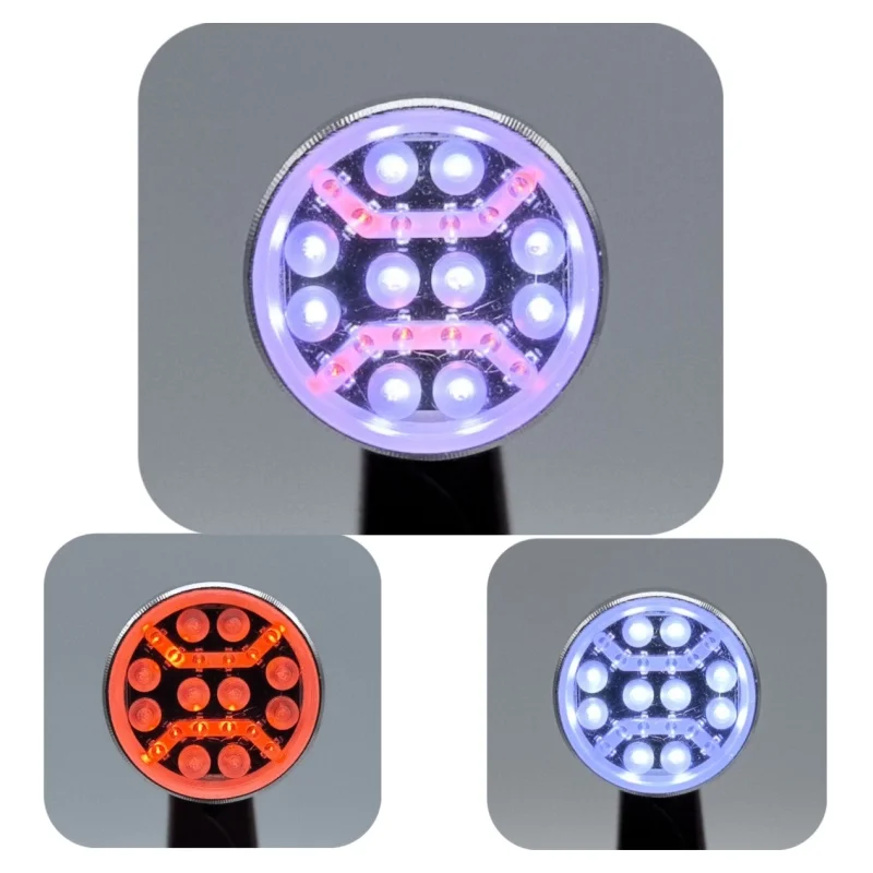 LED Front Bumper Light for Tamiya 1/14 RC Truck Scania 770s 56375 56360 Tractor Trailer Degree Collision Barrier Lamp DIY Parts 2