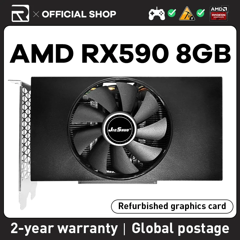 Graphics Cards Sapphire Pulse Radeon Rx 590 8gb Gddr5 Amd Radeon