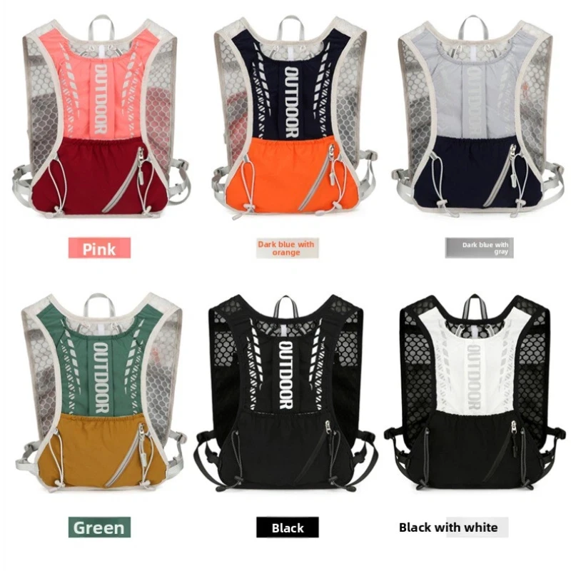 Running Hydration Vest Reflective Cycling Backpack Bicycle Bags Outdoor Sport Climbing Hiking MTB Road Bike Hydration Backpack