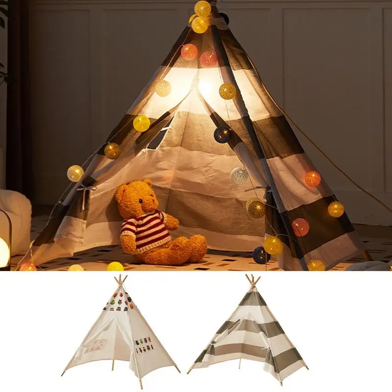 

Foldable Tent for Kids Indoor Playhouse House Room Decor Outdoor Play Tent Toys outdoor Party Toyset perfect gift for kids