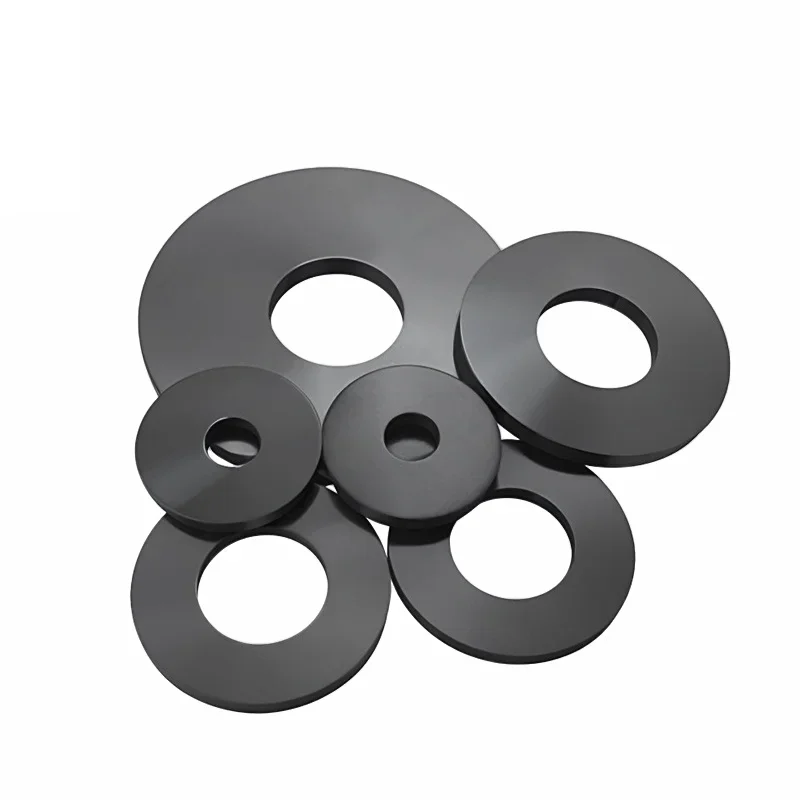 Rubber Washers M2-M42 Black Soft Flat Plane Spacer Insulation Gasket Ring