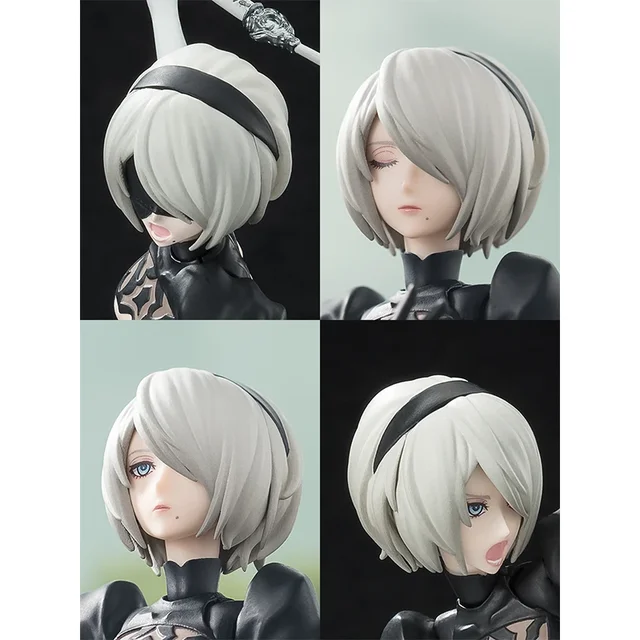 ゲームキャラクター NieR:Automata 2B SHF Amazon.com: TAMASHII NATIONS - NieR:Automata Ver1.1a - 2B