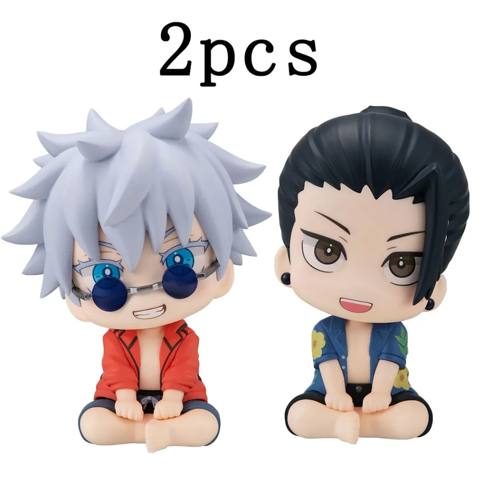 Premium Anime Collectible Action Figures Set - Suguru Geto & Satoru Gojo Edition