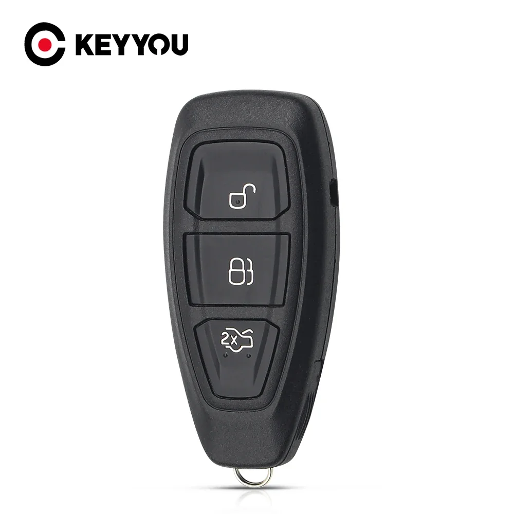 3 Buttons Remote Car Key Shell For Ford Focus C-Max Mondeo Kuga Fiesta B-Max Winning Titanium Keyless Case Replacement Key Case Car Key Shell Key Shell