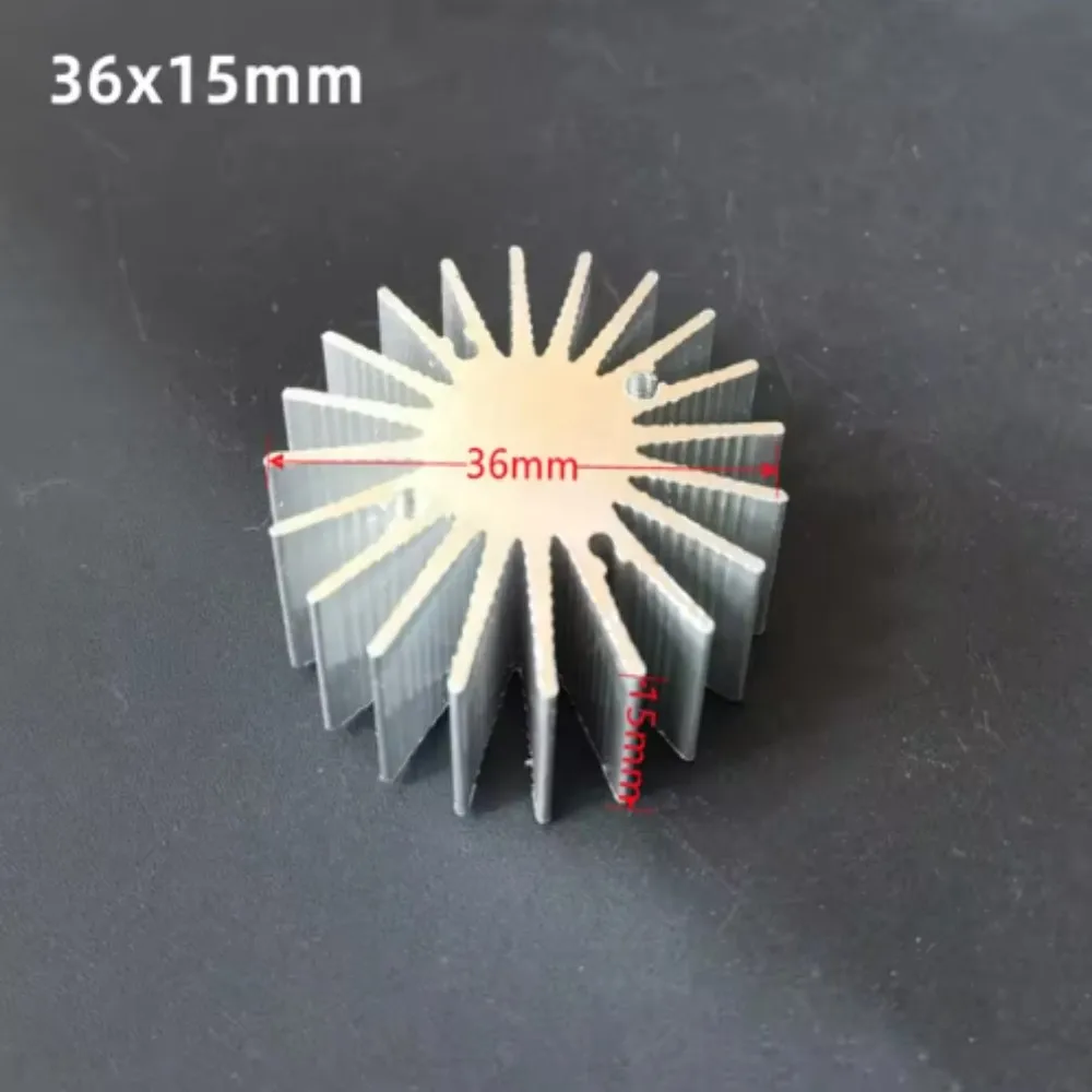 200pcs 36x15mm Aluminium Heat Sink