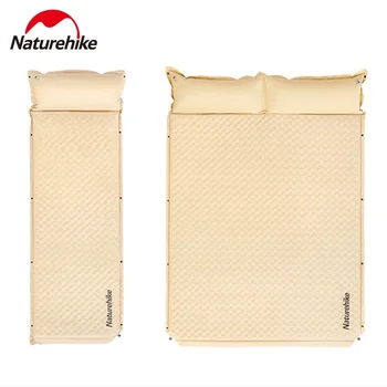 Naturehike 캠핑매트 여행 매트리스 여행용 자충매트 캠핑침대 자충매트 에어매트리스 네이처 하이크 에어매트 캠핑 매트 휴대용 자체 팽창 매트 베개 스플 라이스 싱글 더블 풍선 매트리스 여행용 비치 매트 자충매트 네이처하이크 6cm 자충매트 접이식 매트리스 캠핑용품 캠핑 매트 캠핑 에어매트 에어쿠션 네이쳐하이크 에어매트 에어메트 캠핑 에어 매트리스 에어침대 여행용품