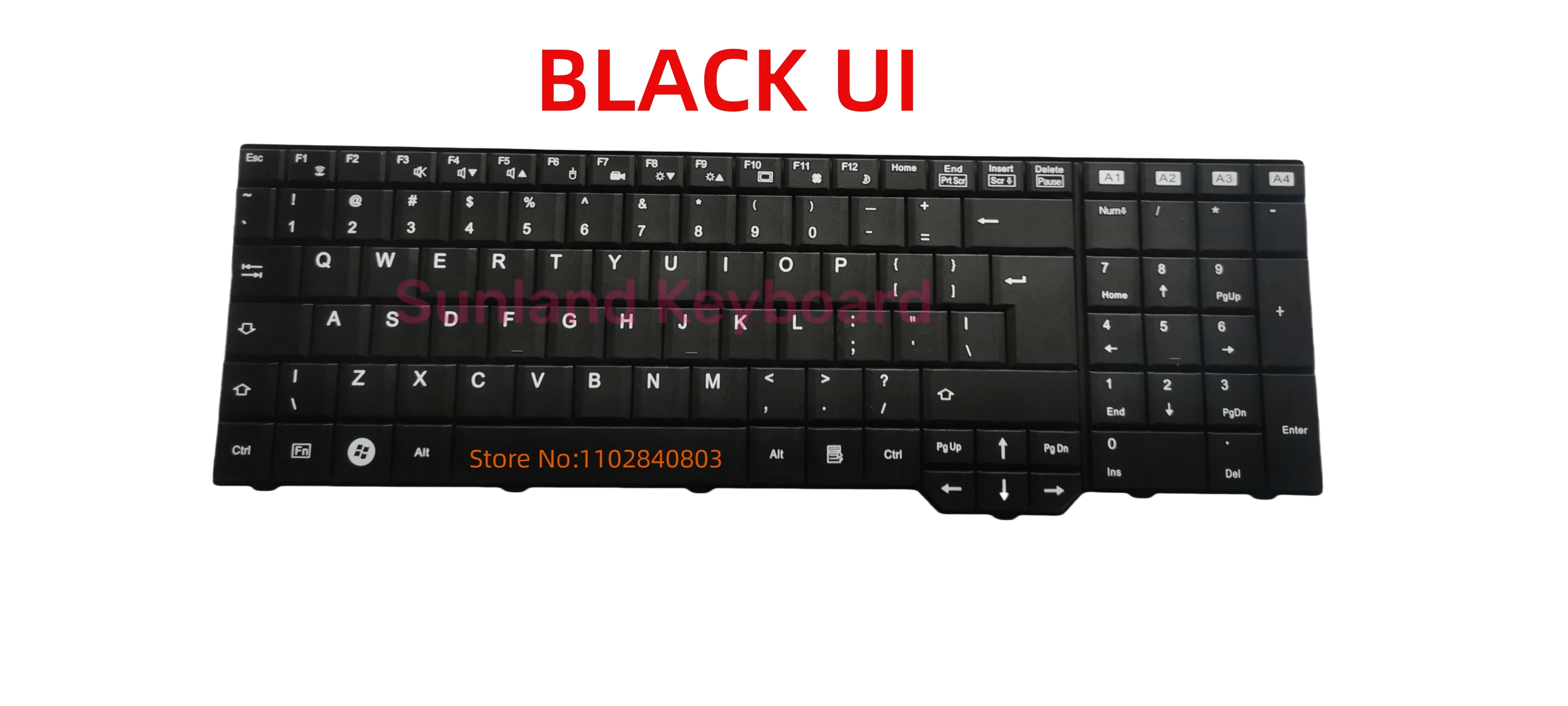 Fujitsu XA3520 Amilo Pi3625 XA3530 Xi 3670 Li 3910 XI 3650 용 새 영어/UI 검정색 흰색 키보드 노트북 키보드 교체