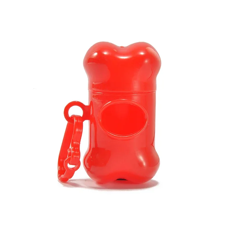 bag dispenser Red