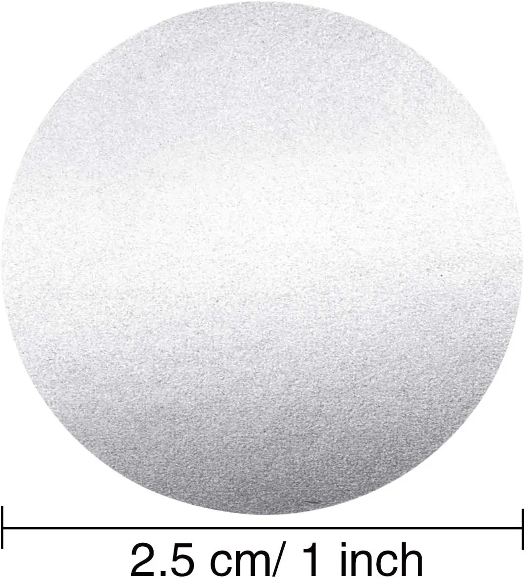 300pcs 2.5cm Round Scratch Off Stickers Self Adhesive Labels for DIY Reward Card Raffle Ticket Gender Reveal Reward Party Favor