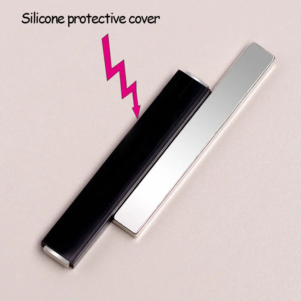 Enhanced Cat Eye Gel Nail Polish Magnet Stick - Large 6mm Multi-Function Tool with Protective Silicone Coating