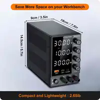 Adjustable DC Power Supply 30V 5A 10A 60V 120V 3A LaboratoryBench Power Source Switching Stabilized LCD Power Supply regulator - Image 5
