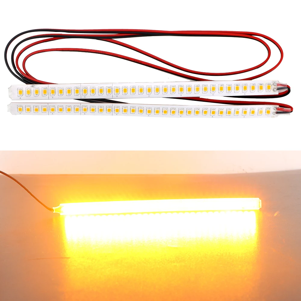 

Car Modified Streamer Strip 1 pair Flashing Rear View Streamer Strip Flowing Turn Signal Lamp Motorcycle Water Turn Signal Light