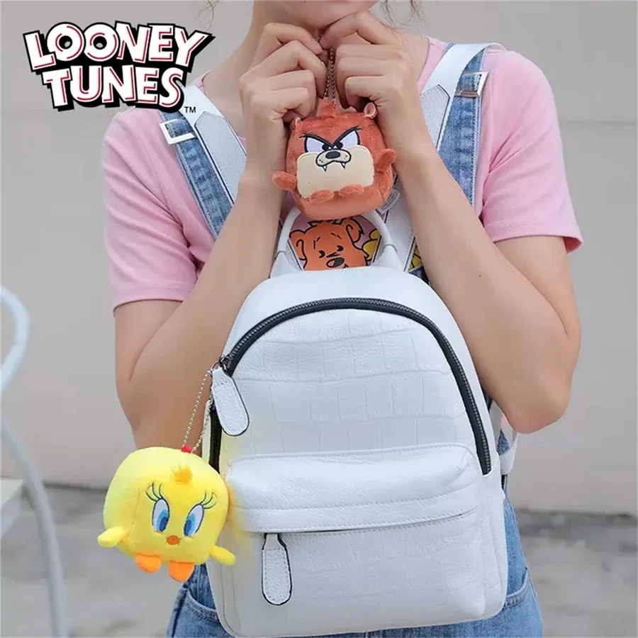 Looney Tunes Bugs Bunny Peluche Ciondolo Tweety Bird Ola Bunny Portachiavi Portachiavi Anime Movie Doll Portachiavi Giocattoli Regalo