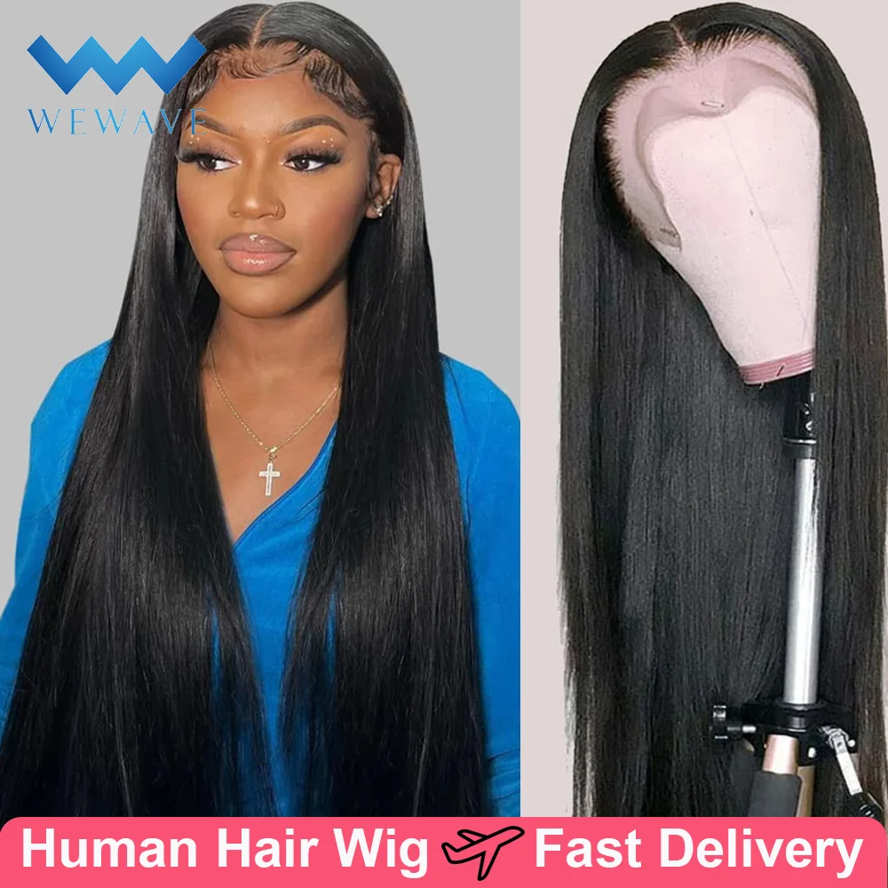 

30 inch Straight 13x6 Lace Frontal Wig Human Hair 13x4 HD Lace Front Wig Pre Plucked 100% Human Hair Wig Brazilian Glueless Wig