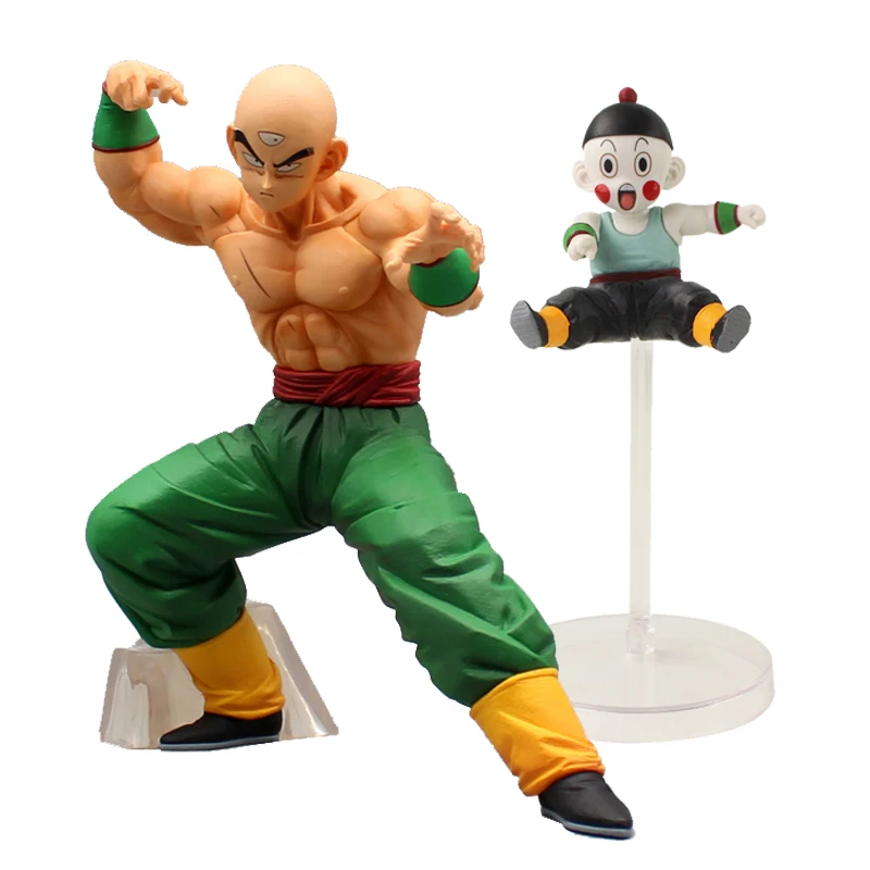 

Dragon Ball Z Tien Shinhan Chiaotzu Action Figure Anime Figuras Manga Figurine Toys Collection Statue Model Kids Toy Doll