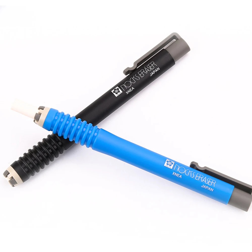 일본 SAKURA 프레스 타입 지우개, 미술 학생용 펜 타입 연필 지우개, XNEA 흔적 없는 그림 스케치, 귀여운 학교 문구