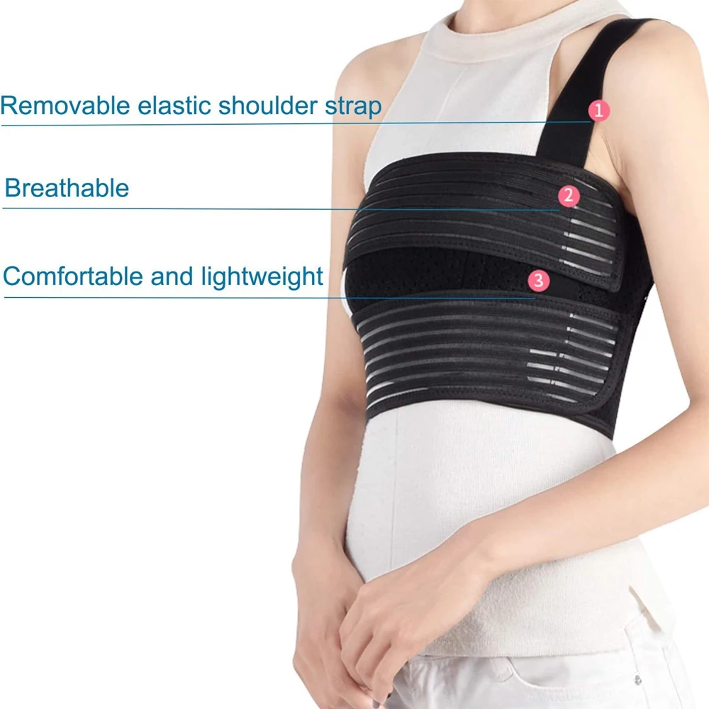rib brace coughing sneezing support