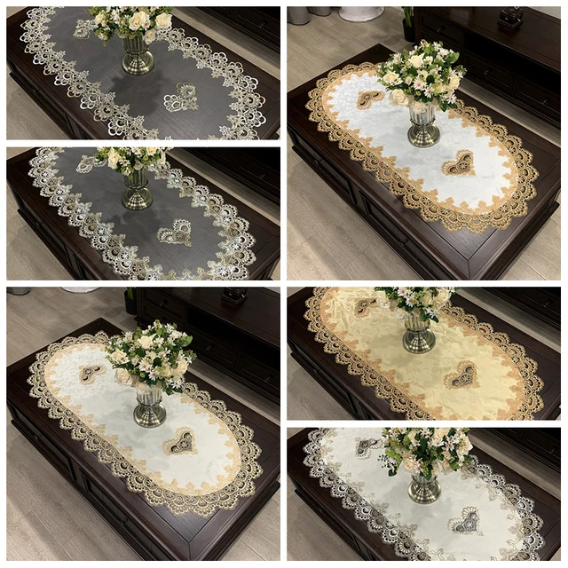 Vintage Lace Tablecloth Cover 2