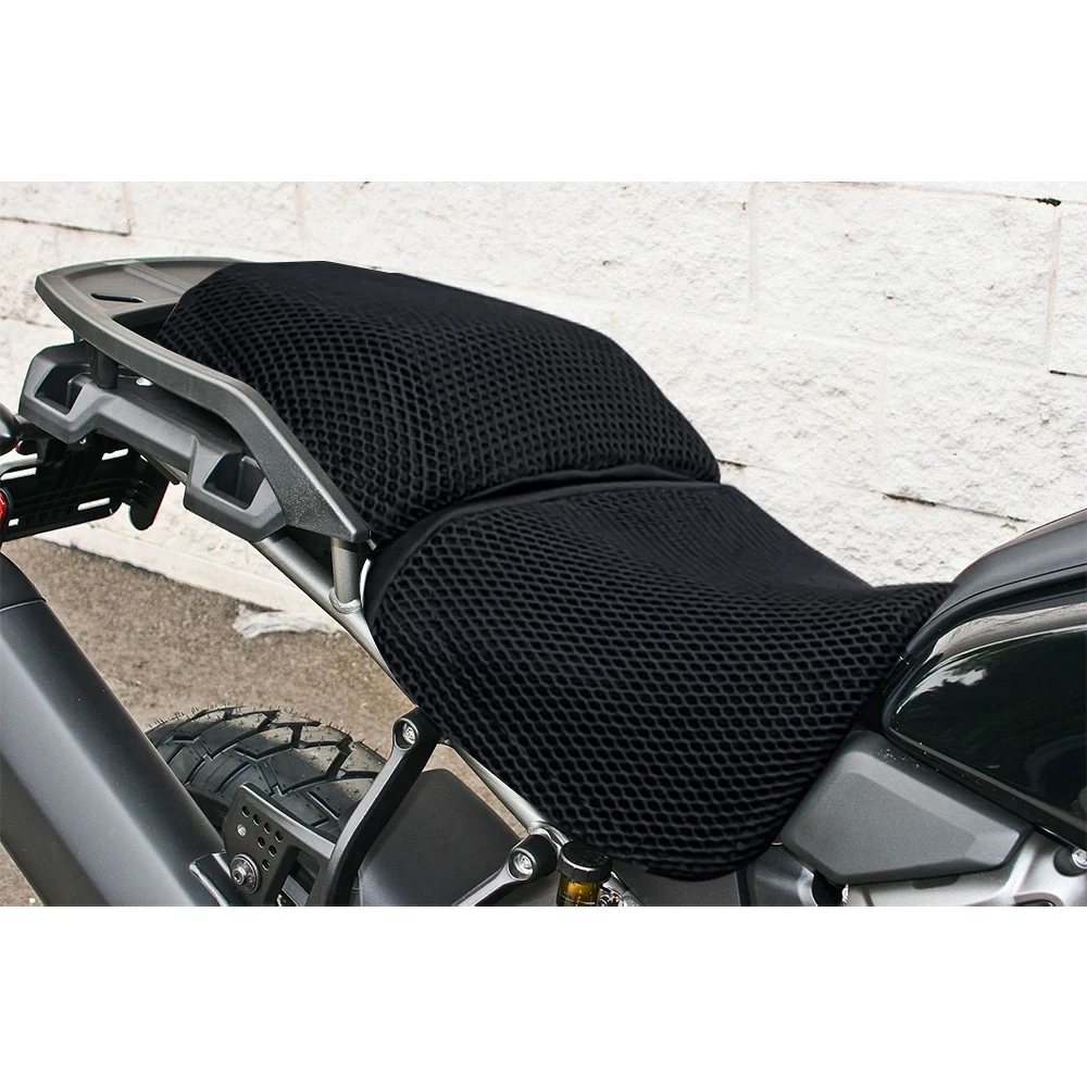 Motorcycle Seat Covers For PANAMERICA 1250S Pan America 1250 PA1250 Motorcycle Protecting Cushion Seat Cover Nylon Fabric Saddle Seat Cover Accessories