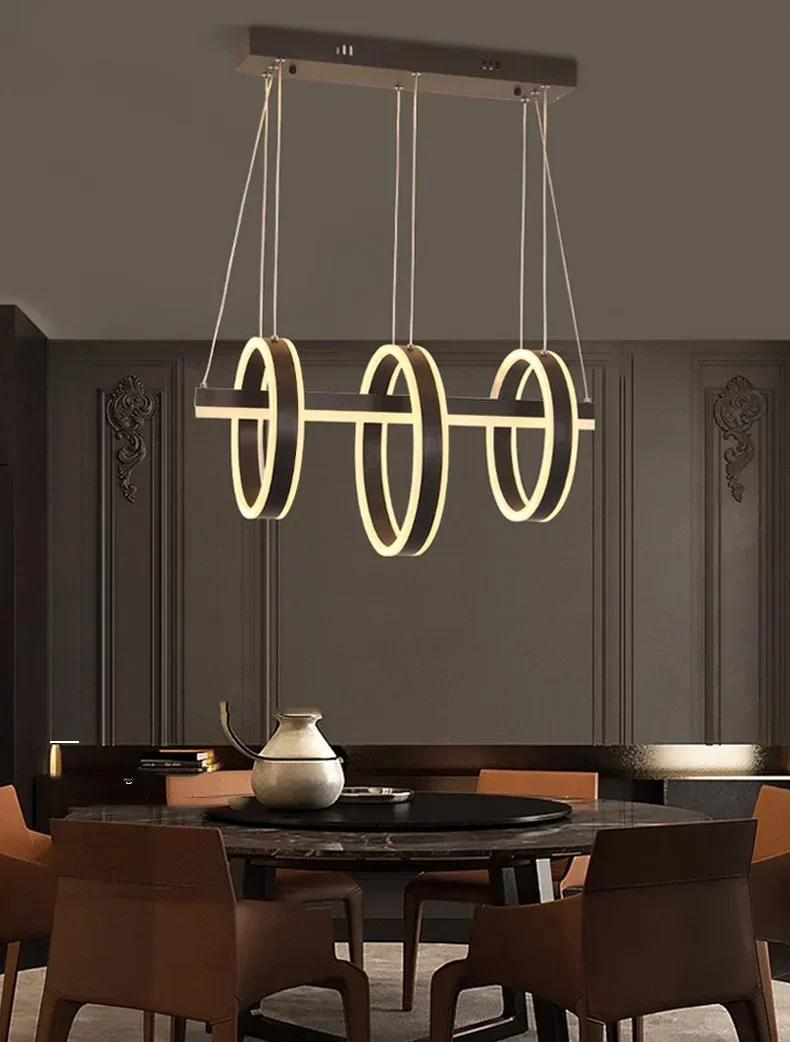 Description Picture 2 of itemModern LED Lights Pendant Light Lamps Home Decor for Living Room Chandeliers for Dining Room Hanging Light Indoor Lighting