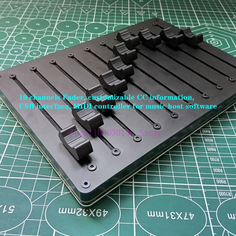 音楽ホストソフトウェア用のmidiコントローラー,10チャンネル