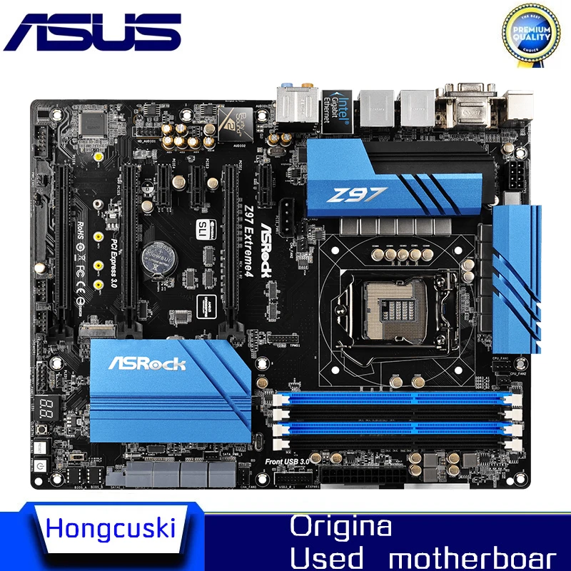 パーツ ASRock Z97 Extreme4 LGA 1150 Intel Z97 HDMI SATA 6Gb/s USB