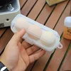 Portable Eggs Box Case Shockproof Egg Holder Kitchen Container Case Transparent Kitchen Organizer For Outdoor Camping Picnic 5