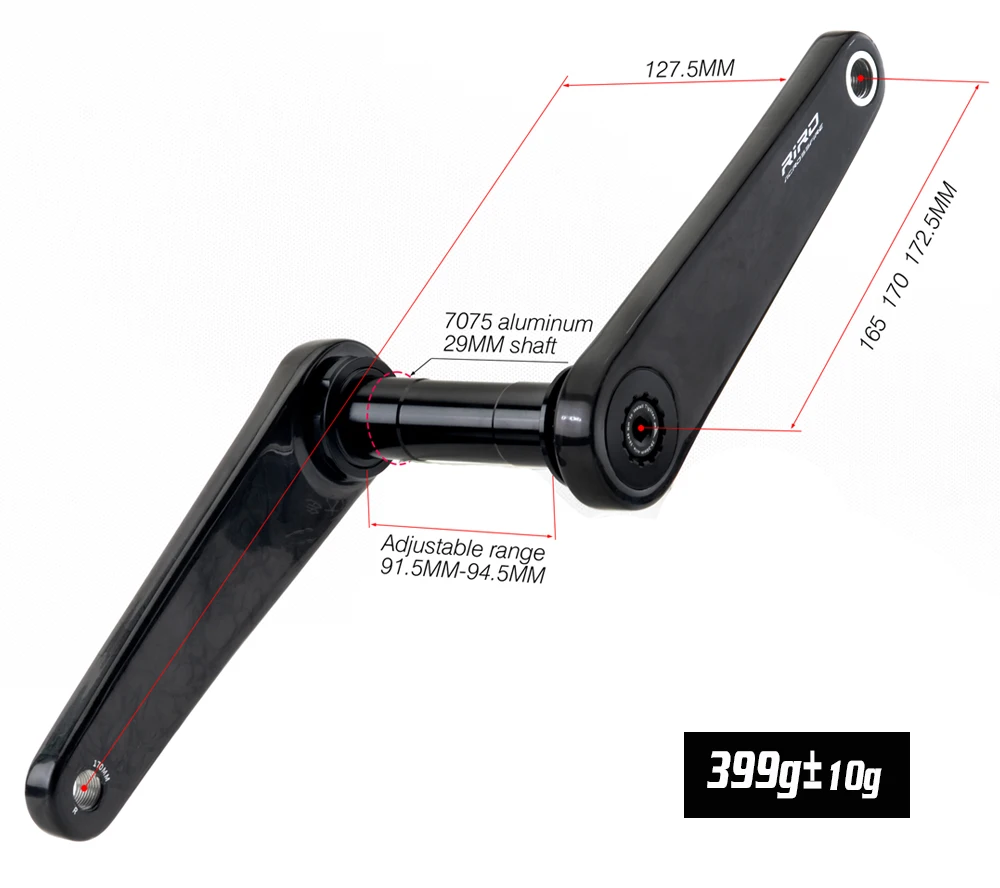 RIRO カーボンクランク 165mm Sa8aeac5e929f48469452db50a228b