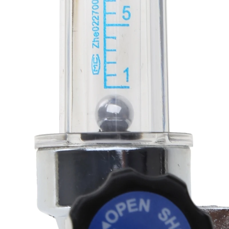 1 / 4PT 0.15 MPA 7mm Barb D&eacute;bitm&egrave;tre gaz Argon AR / CO2 R&eacute;gulateur soudure Weld