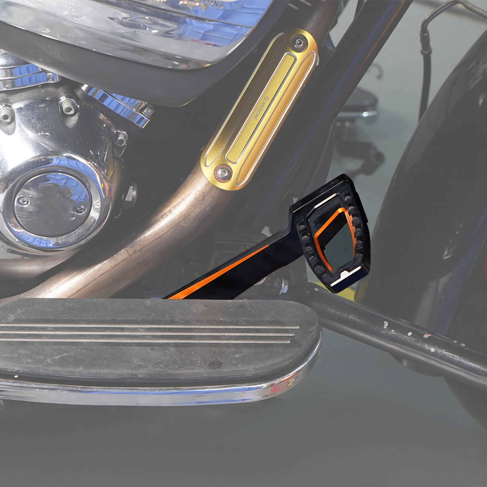 2017-2023 Für Harley Street Glide FLHX Special FLHXS Road Glide FLTRX FLTRXS 2015-2023 Trittbrett Fußstütze Brems- und Schalthebel – Detail 12