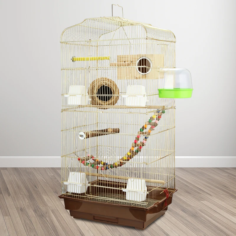 

Decorative Playground Bird Feeder Hamster Protective Bird House Transport Transport Nido Para Pajaros House Birds Garden