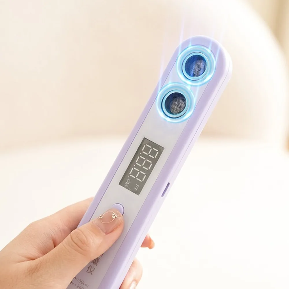 Portable Ultrasonic Height Measuring Stadiometer Accurate Measuring Tool Handheld Height Measuring Ruler Smart Health and Safety