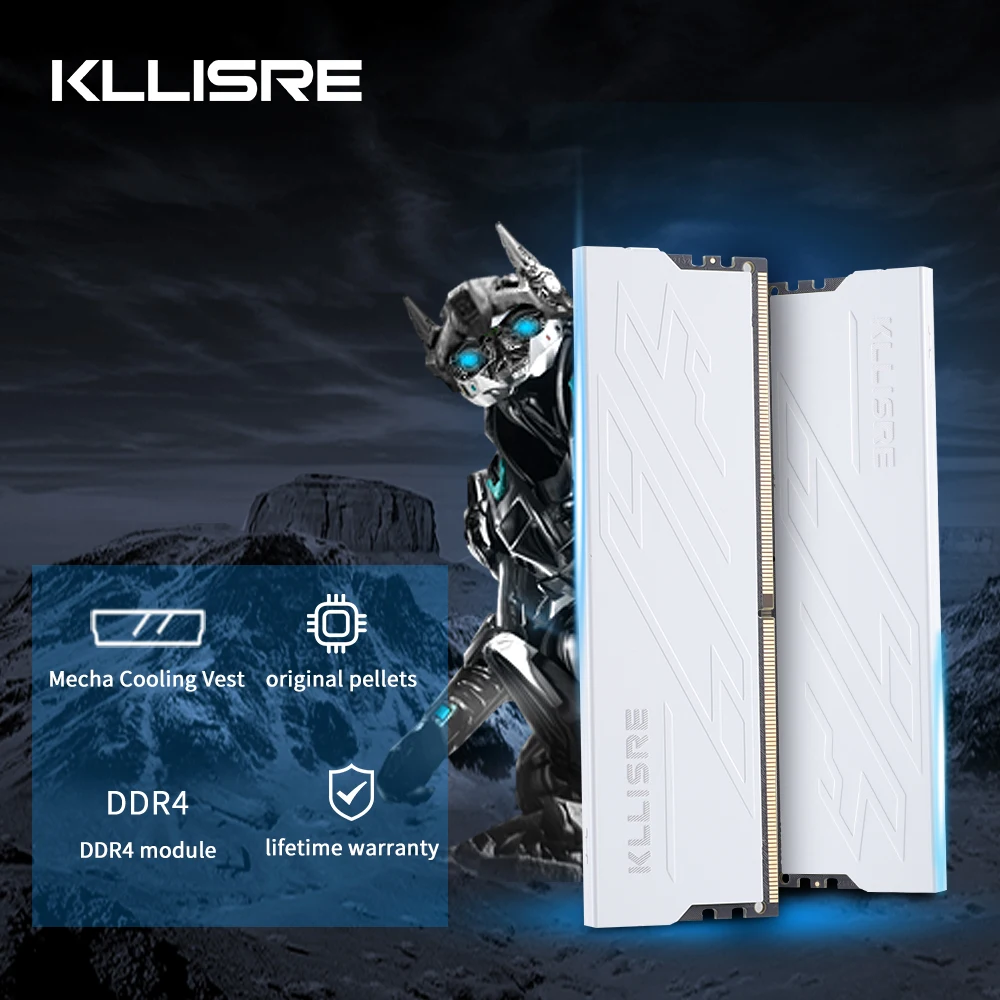Kllisre DDR3 DDR4 4GB 8GB 16GB 1600 2400 2666 3200 Desktop Memory ram
