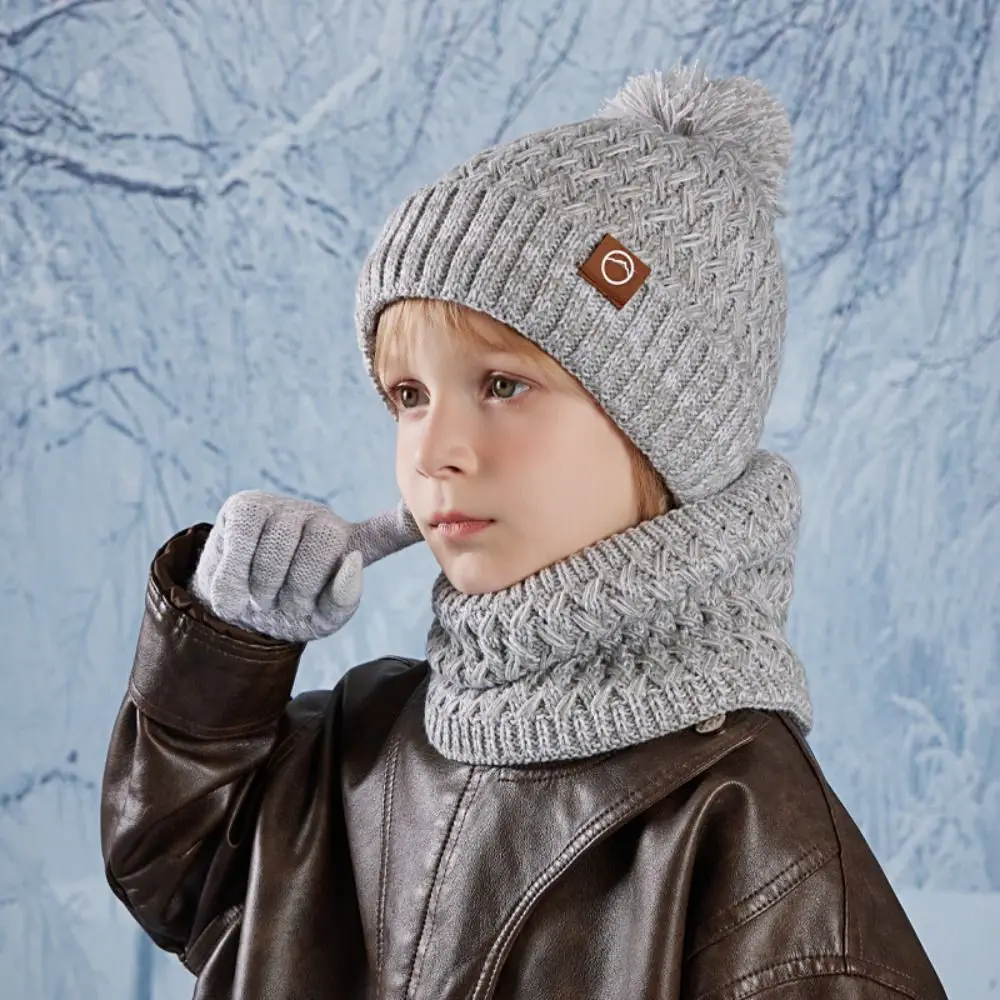 3Pcs New Unisex Kids Winter Hat Scarf Gloves Set Saa2ddaad1ca642dea9473d63179d5ed4b