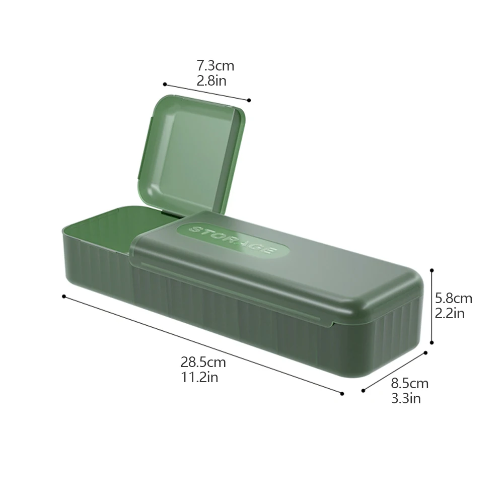 Portable Anti-deformed Power Strip Wire Case Dustproof PP Transparent Damp-proof with Cover Desktop Cable Organizer for Home 6