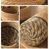 High Quality Wicker Basket For Planter Natural Flower Pot Bamboo Seagrass Woven Storage Baskets Toy Holders Home Garden Deco 2