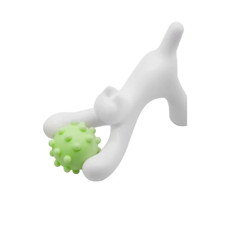The new plastic multi-function manual roller massager face legs cats yawn massager