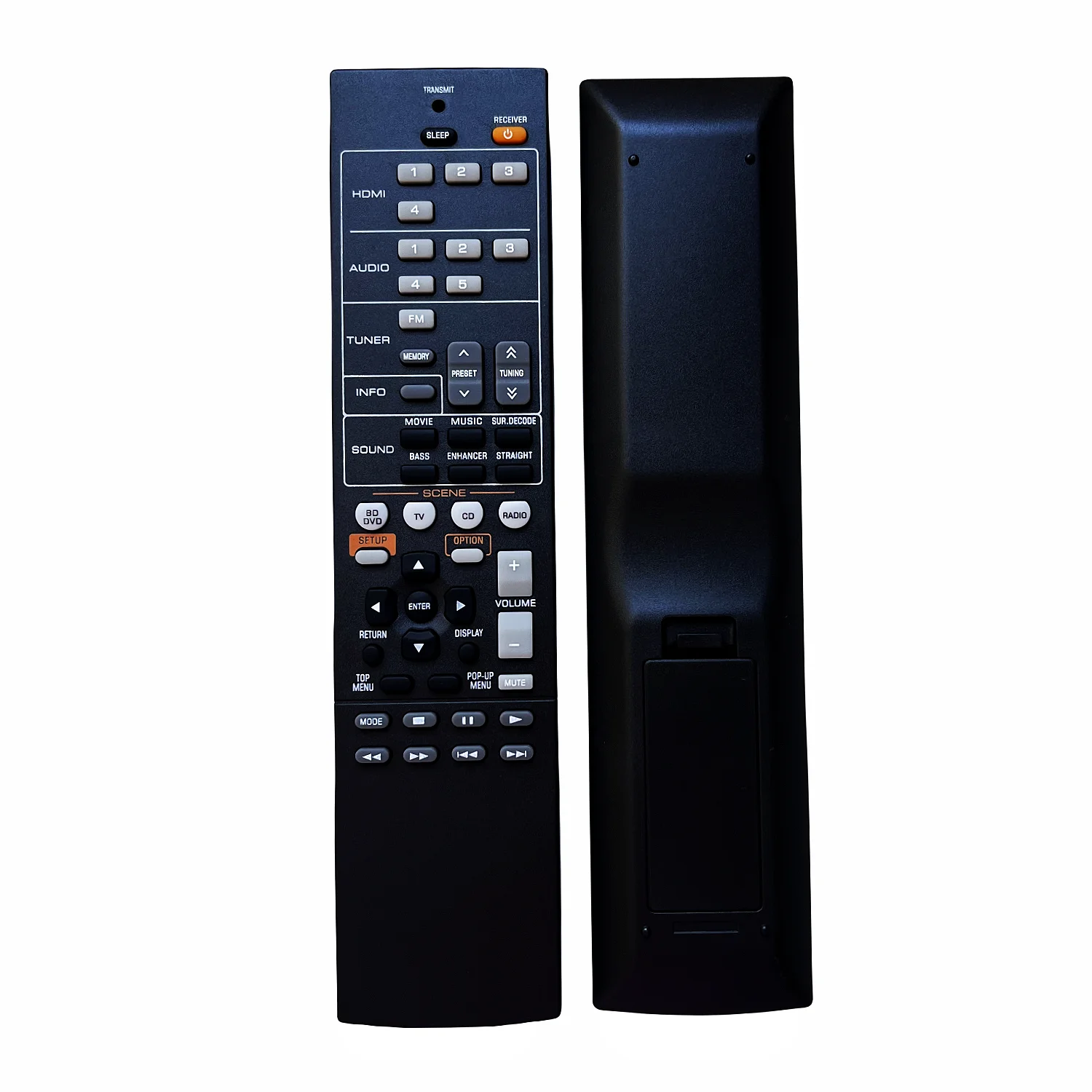 Nuovo Telecomando Per Ricevitori Yamaha Yht-1810 Muslimate Rxv377 Htr-3065 Rx-V377Bl Rx-V571 Htr-3066 Htr-2067 Htr3066 Rav523-