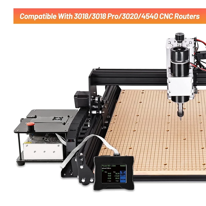CNC Offline Controller With Touchscreen CNC Router Offline Control Module 2.8Inch GRBL Offline Controller 4