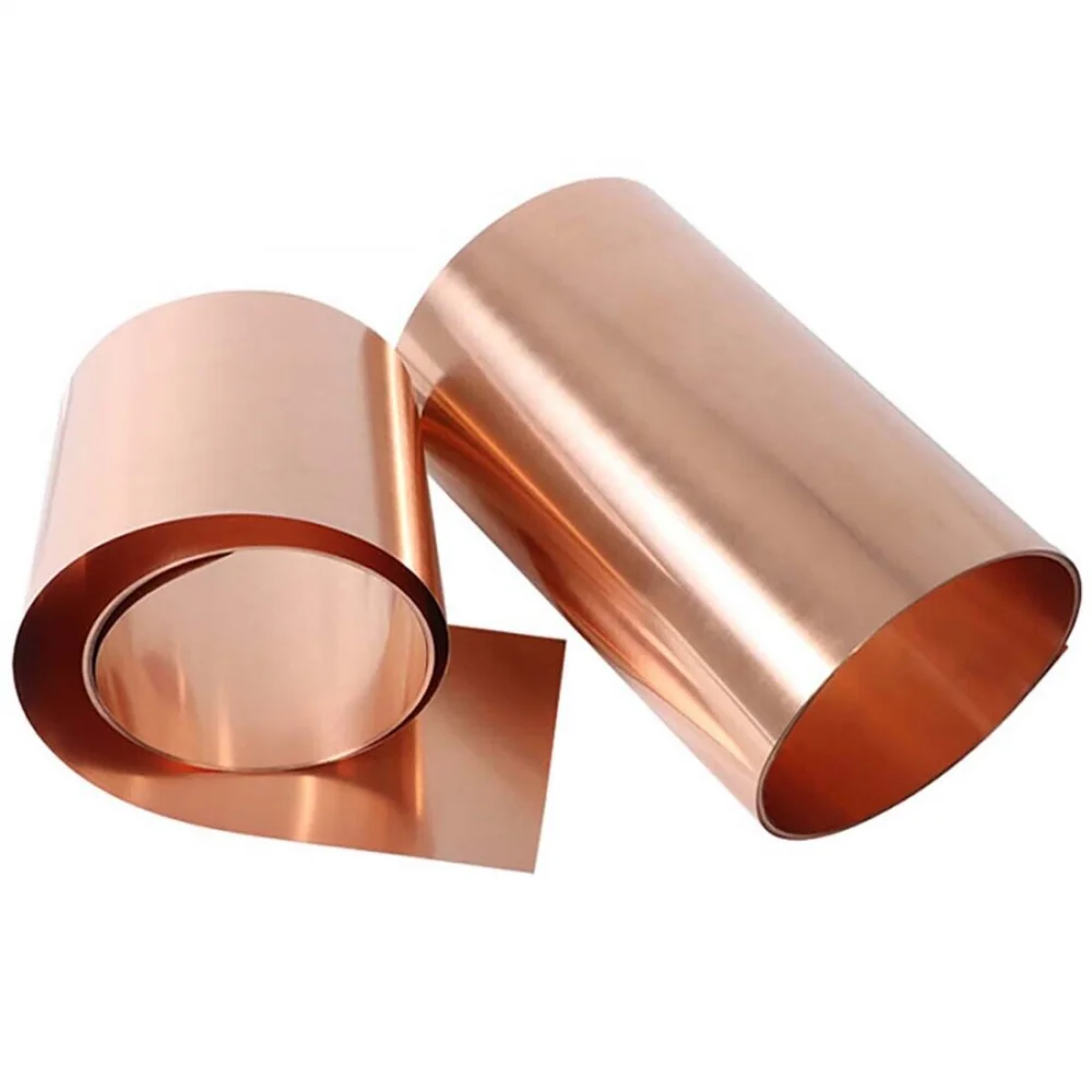 1 יחידות 99.9% קופרס טהור cu מתכת גיליון נייר 0.01 ארוך 1000 מ "מ טבליות נחושת טהור חומר עבור מתכת עובי: מ" מ ~ 0.2 מ "מ