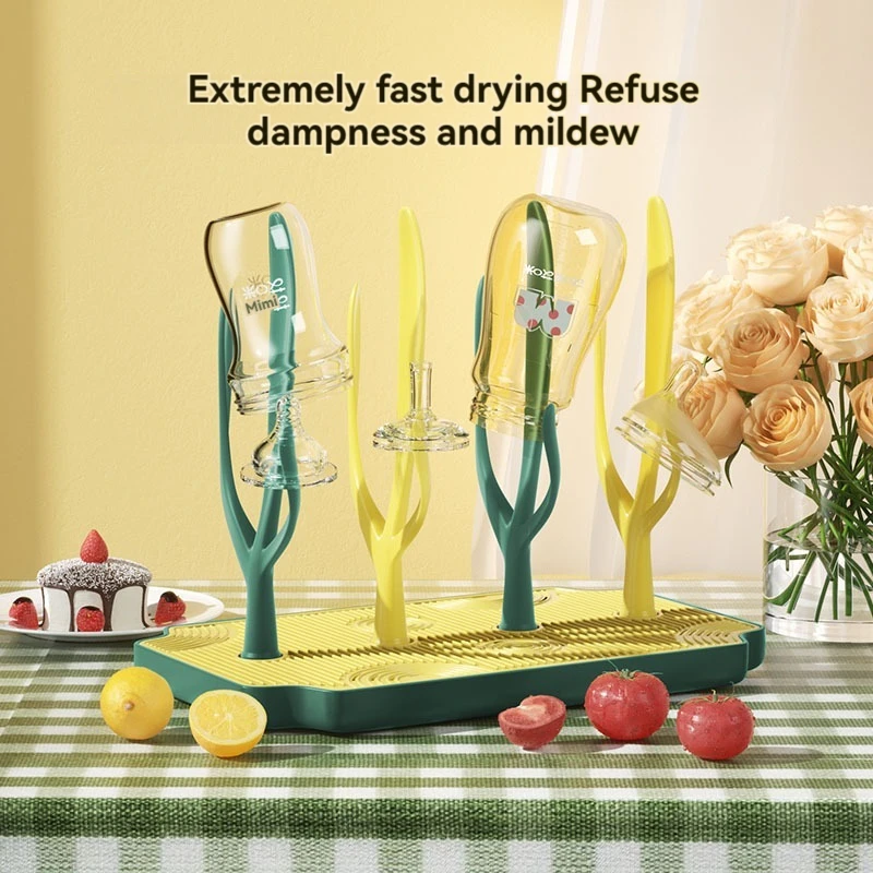 Baby Baby Bottle Drying Rack Multi-Functional Portable Drying Rack Tree Disassembled Pacifier Drain Frame
