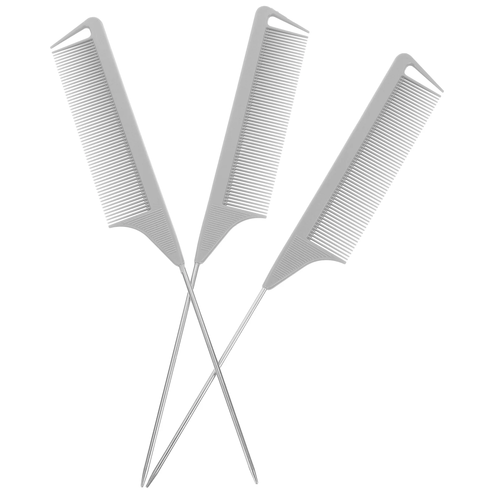 

3 Pcs Comb Hair Small Fine Tooth for Dandruff Combs Highlight Pointed Tail Women Parting