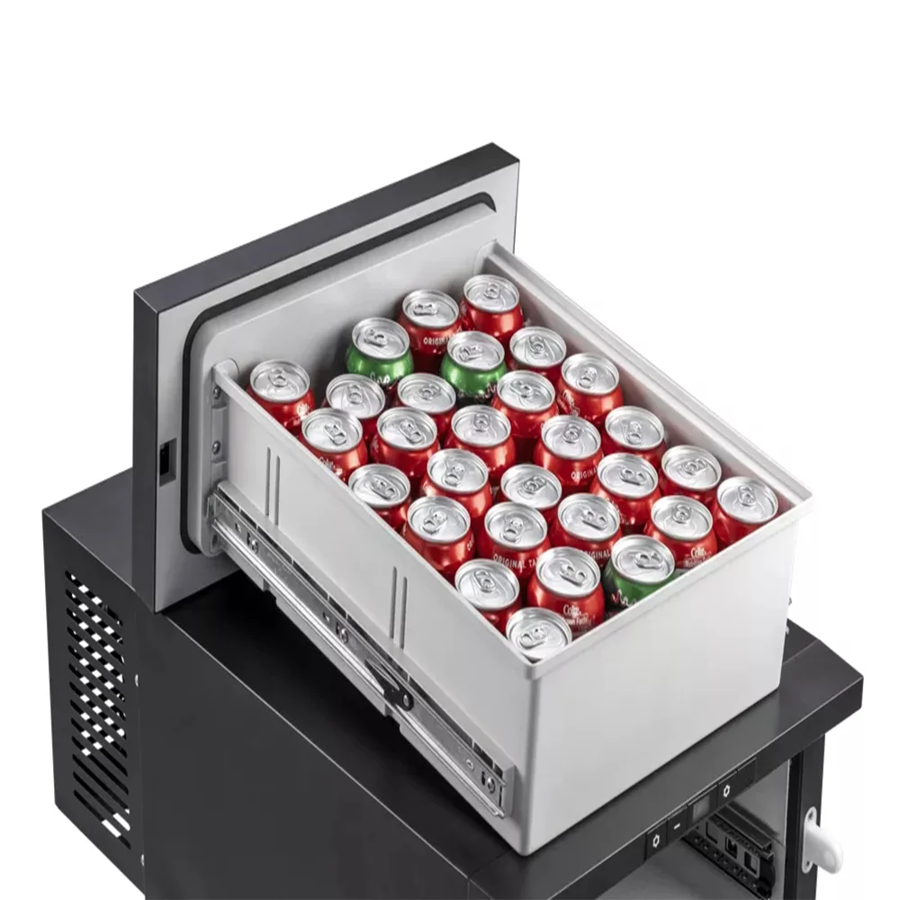 Alpicool Car Refrigerator D30 30L Drawer Freezer Cooler DC 12V 24V for RV Camping Home Use Vehicle Truck With Auto Compressor