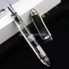 Limited Color Majohn V60 Transparent Triangular Piston Resin Fountain Pen Writing Pen School Business Stationery Supplies Gift 1